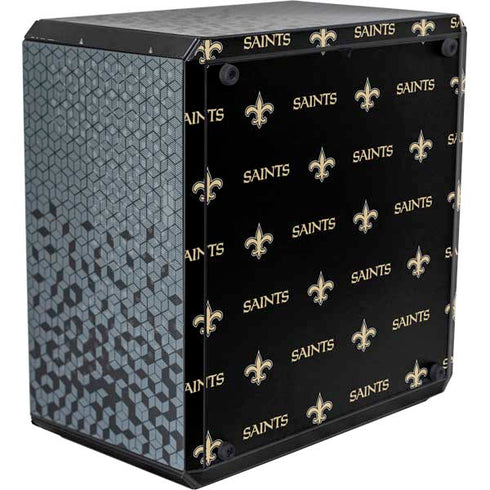 NFL New Orleans Saints Blitz Series Cooler Master MasterBox Q300L Mini Tower Skin