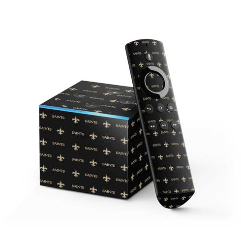 NFL New Orleans Saints Blitz Series Fire TV Cube Skin