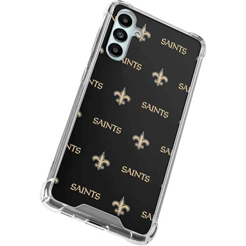 NFL New Orleans Saints Blitz Series Galaxy A14 5G Clear Case