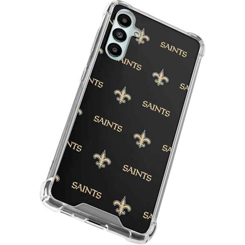 NFL New Orleans Saints Blitz Series Galaxy A15 5G Clear Case