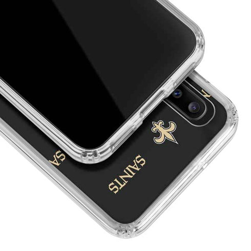 NFL New Orleans Saints Blitz Series Galaxy A30 Clear Case