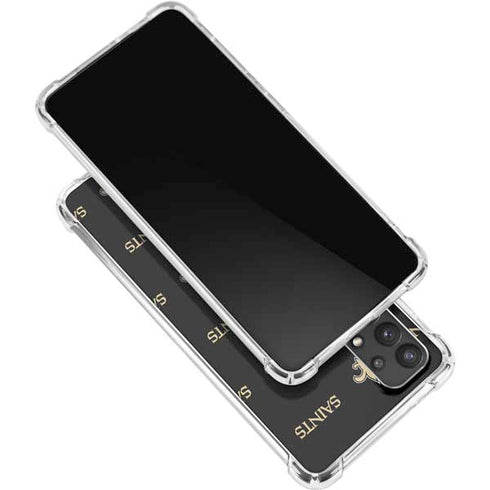 NFL New Orleans Saints Blitz Series Galaxy A32 5G Clear Case