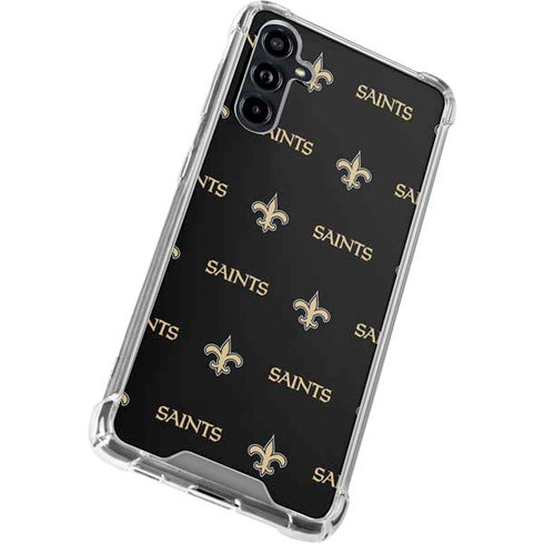 NFL New Orleans Saints Blitz Series Galaxy A54 5G Clear Case