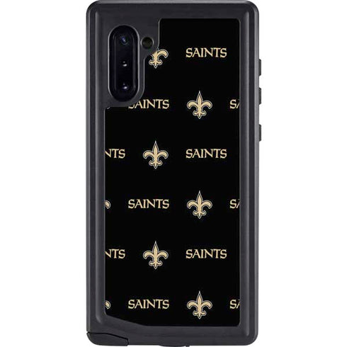 NFL New Orleans Saints Blitz Series Galaxy Note 10 Waterproof Case