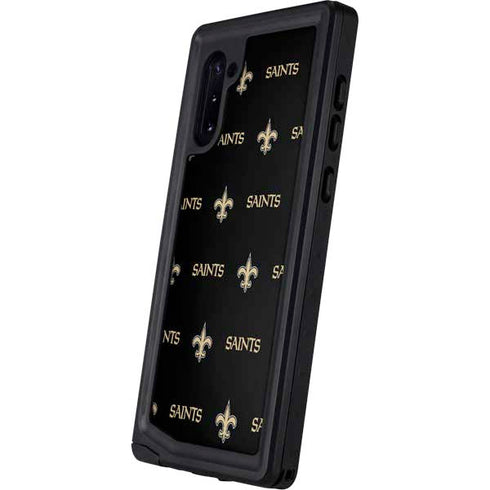 NFL New Orleans Saints Blitz Series Galaxy Note 10 Waterproof Case