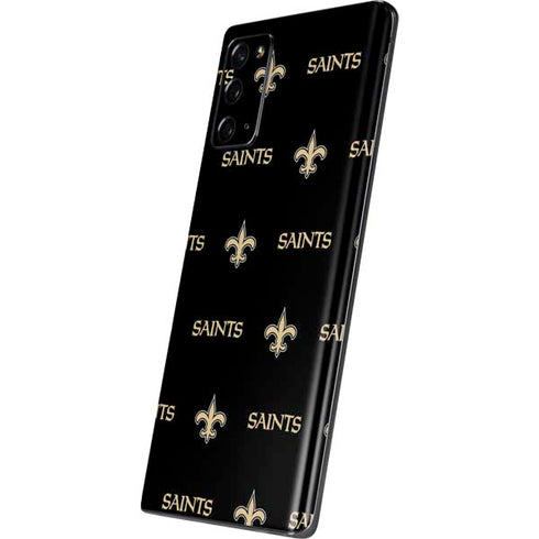 NFL New Orleans Saints Blitz Series Galaxy Note20 5G Skin