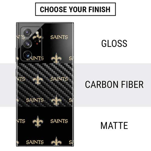 NFL New Orleans Saints Blitz Series Galaxy Note20 Ultra 5G Skin