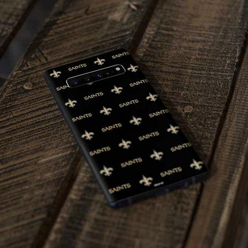 NFL New Orleans Saints Blitz Series Galaxy S10 Skin