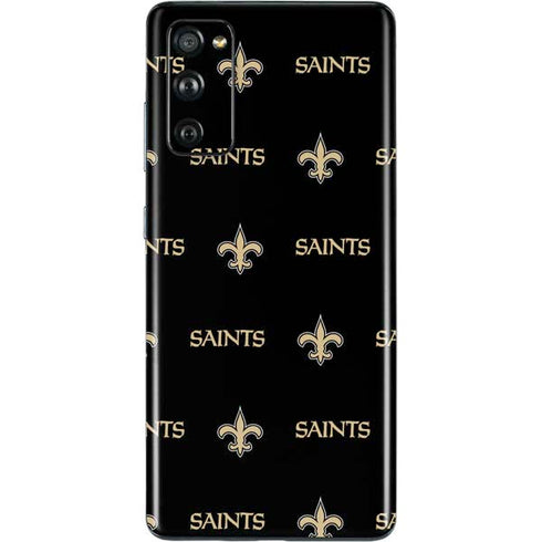 NFL New Orleans Saints Blitz Series Galaxy S20 Fan Edition Skin