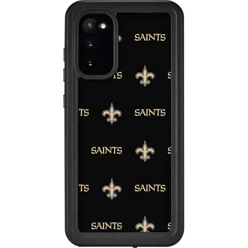 NFL New Orleans Saints Blitz Series Galaxy S20 Waterproof Case