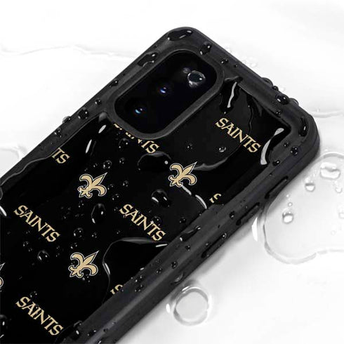 NFL New Orleans Saints Blitz Series Galaxy S20 Waterproof Case