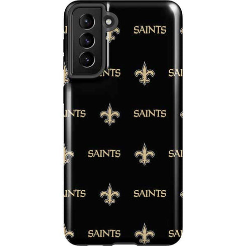 NFL New Orleans Saints Blitz Series Galaxy S21 FE Pro Case