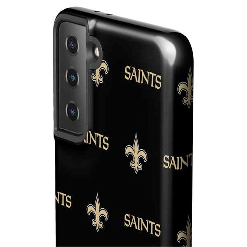 NFL New Orleans Saints Blitz Series Galaxy S21 FE Pro Case