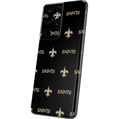 NFL New Orleans Saints Blitz Series Galaxy S21 Ultra 5G Skin