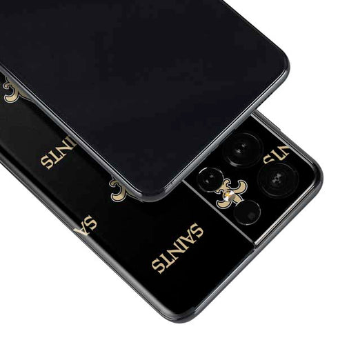 NFL New Orleans Saints Blitz Series Galaxy S21 Ultra 5G Skin