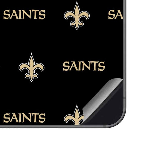 NFL New Orleans Saints Blitz Series Galaxy S23 FE Skin