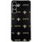 NFL New Orleans Saints Blitz Series Galaxy S24 Plus Clear Case