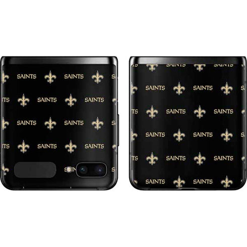 NFL New Orleans Saints Blitz Series Galaxy Z Flip Skin