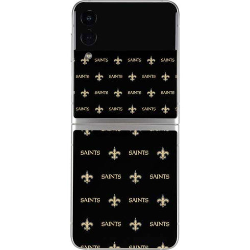 NFL New Orleans Saints Blitz Series Galaxy Z Flip3 5G Skin