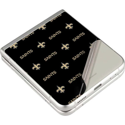 NFL New Orleans Saints Blitz Series Galaxy Z Flip3 5G Skin