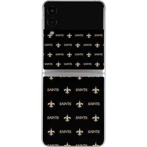 NFL New Orleans Saints Blitz Series Galaxy Z Flip4 5G Skin