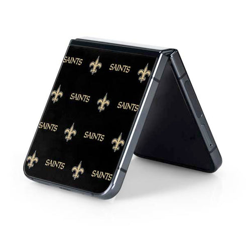 NFL New Orleans Saints Blitz Series Galaxy Z Flip5 5G Skin