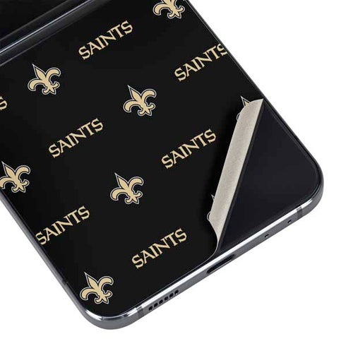 NFL New Orleans Saints Blitz Series Galaxy Z Flip5 5G Skin