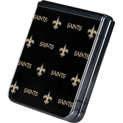 NFL New Orleans Saints Blitz Series Galaxy Z Flip5 5G Skin