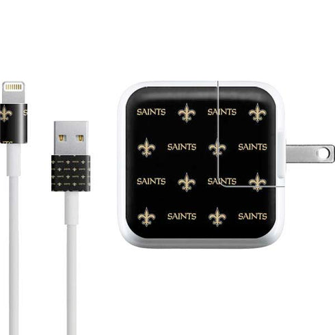 NFL New Orleans Saints Blitz Series iPad Charger (10W USB) Skin