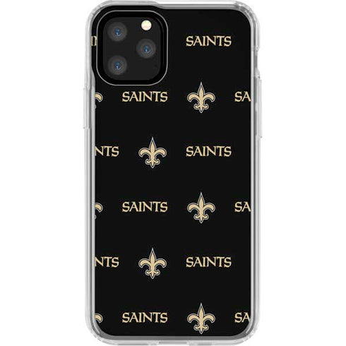 NFL New Orleans Saints Blitz Series iPhone 11 Pro Clear Case