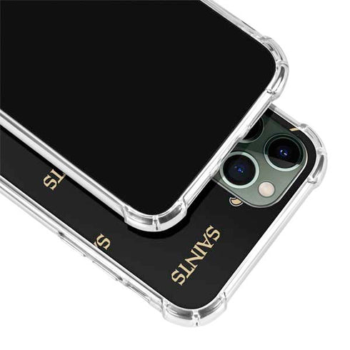 NFL New Orleans Saints Blitz Series iPhone 11 Pro Max Clear Case