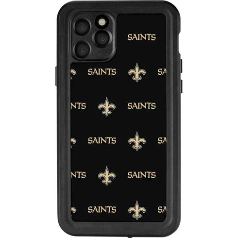 NFL New Orleans Saints Blitz Series iPhone 11 Pro Waterproof Case