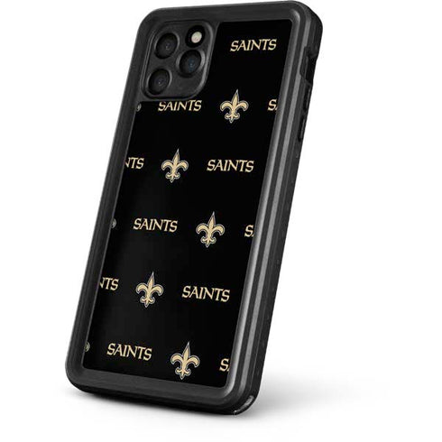 NFL New Orleans Saints Blitz Series iPhone 11 Pro Waterproof Case