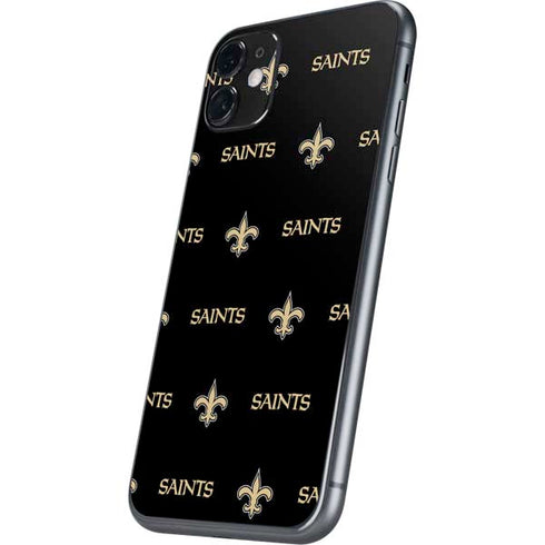 NFL New Orleans Saints Blitz Series iPhone 11 Skin