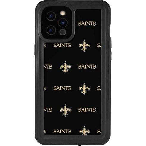 NFL New Orleans Saints Blitz Series iPhone 12 Pro Max Waterproof Case