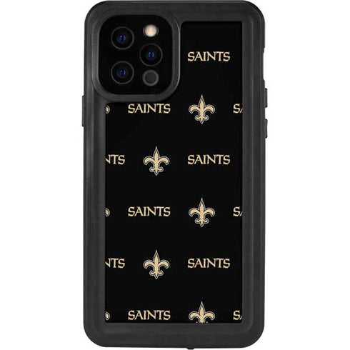 NFL New Orleans Saints Blitz Series iPhone 12 Pro Waterproof Case