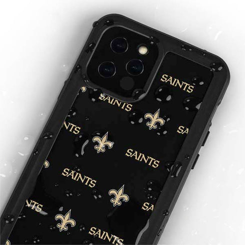 NFL New Orleans Saints Blitz Series iPhone 12 Pro Waterproof Case