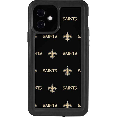 NFL New Orleans Saints Blitz Series iPhone 12 Waterproof Case