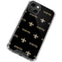 NFL New Orleans Saints Blitz Series iPhone 15 Plus Clear Case