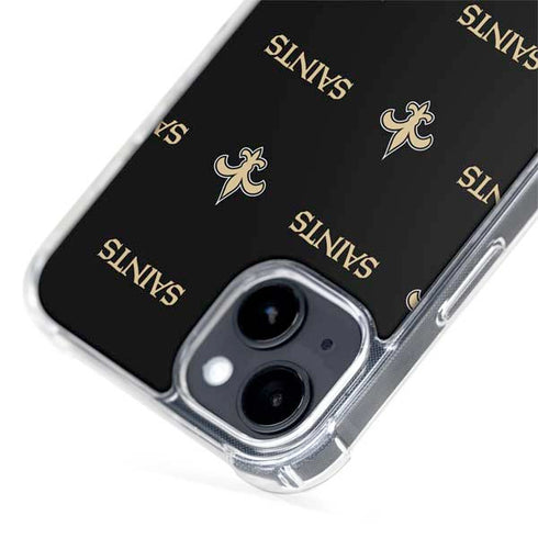 NFL New Orleans Saints Blitz Series iPhone 15 Plus MagSafe Case