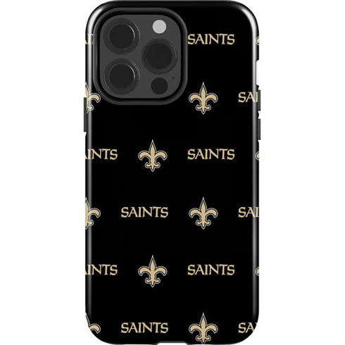 NFL New Orleans Saints Blitz Series iPhone 15 Pro Impact Case