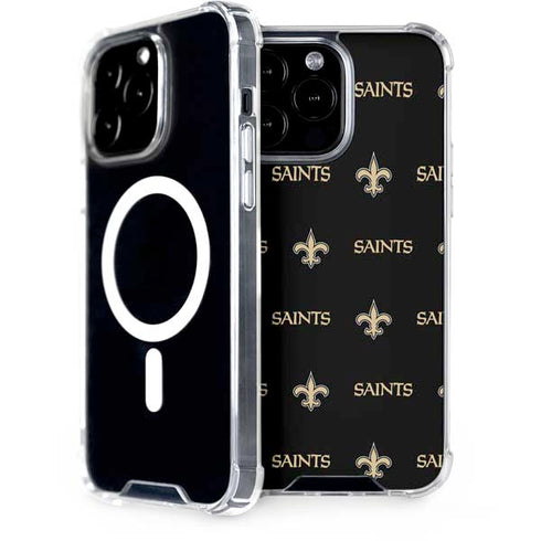 NFL New Orleans Saints Blitz Series iPhone 15 Pro Max MagSafe Case