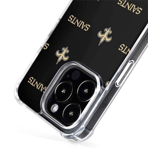NFL New Orleans Saints Blitz Series iPhone 15 Pro Max MagSafe Case