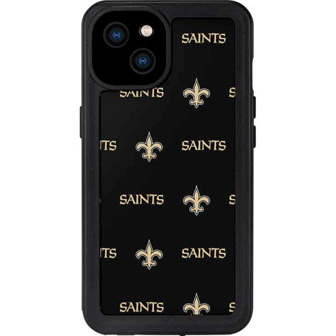 NFL New Orleans Saints Blitz Series iPhone 15 Plus Waterproof Case