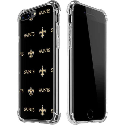 NFL New Orleans Saints Blitz Series iPhone 7/8 Plus Clear Case