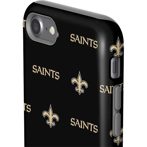 NFL New Orleans Saints Blitz Series iPhone SE (2nd & 3rd Gen) Pro Case