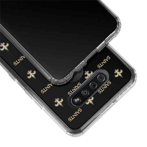 NFL New Orleans Saints Blitz Series LG K51/Q51 Clear Case