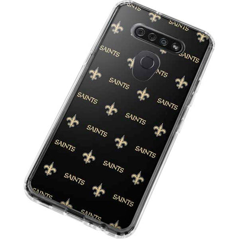 NFL New Orleans Saints Blitz Series LG K51/Q51 Clear Case