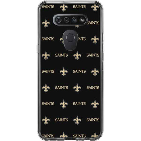 NFL New Orleans Saints Blitz Series LG K51/Q51 Clear Case