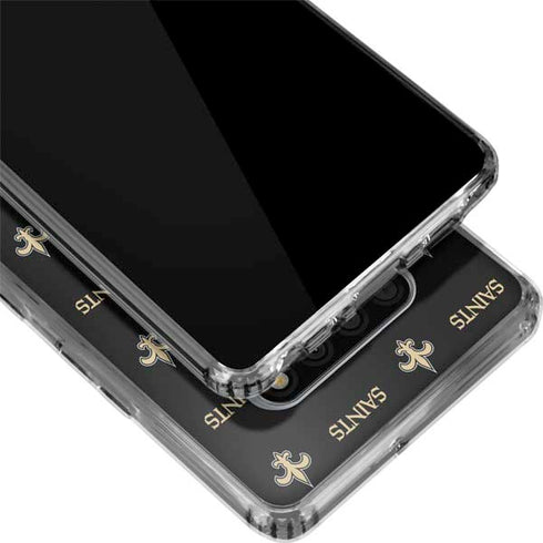 NFL New Orleans Saints Blitz Series LG Stylo 6 Clear Case